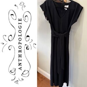 Anthropologie Black Jumpsuit